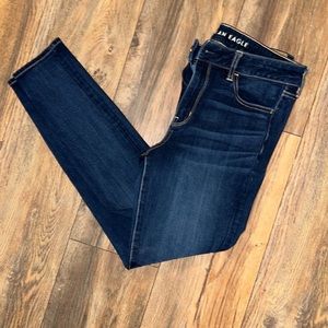 American eagle, size 10, high rise jegging.
